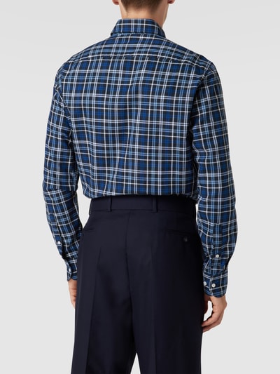 Tommy Hilfiger Regular Fit Business-Hemd mit Button-Down-Kragen Modell 'OXFORD' Marine 5