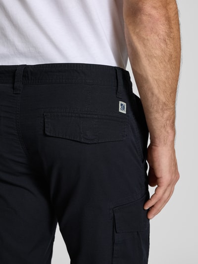 s.Oliver BLACK LABEL Relaxed Fit Bermudas aus Baumwoll-Mix Black 3