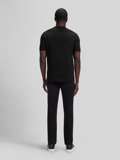 BOSS Regular fit t-shirt van puur katoen model 'Thompson 02' Zwart - 5
