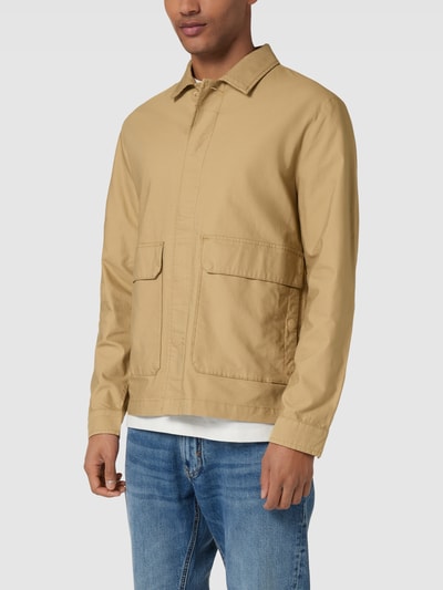 Esprit Collection Overhemdjack met knoopsluiting Zand - 4