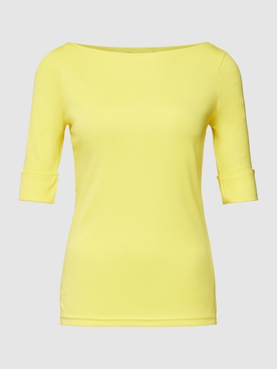 Lauren Ralph Lauren T-shirt met boothals Geel - 2