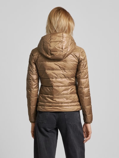 Blauer Usa Steppjacke mit Zweiwege-Reißverschluss Camel 5