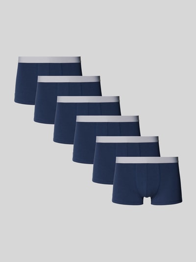 Sloggi Trunks met deelnaden, model 'sloggi' Marineblauw - 1