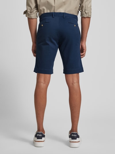 Polo Ralph Lauren Slim Stretch Fit Shorts im unifarbenen Design Marine 5