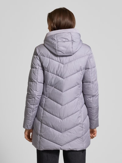 camel active Płaszcz pikowany zapinany na zamek błyskawiczny dwustronny Jasnofioletowy 5