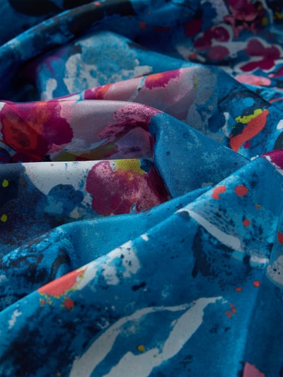 Lauren Ralph Lauren Seidentuch mit Logo-Print Marine 2