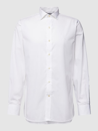 Polo Ralph Lauren Business-Hemd mit Logo-Stitching Weiss 2