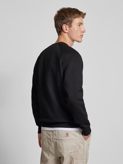 Carhartt Work In Progress Sweatshirt mit gerippten Abschlüssen Black 5