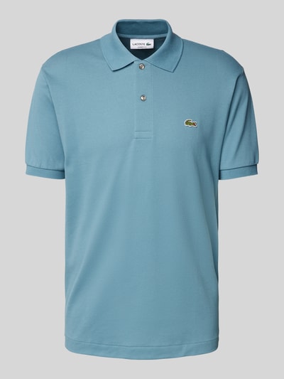 Lacoste Regular Fit Poloshirt mit Label-Patch Modell 'CORE PIQUE' Rauchblau 2