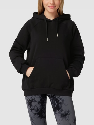 ICANIWILL Hoodie mit Logo-Stitching Modell 'Everyday' Schwarz 4