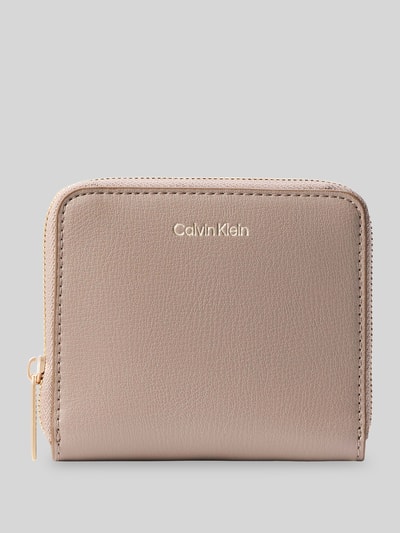 CK Calvin Klein Portfel z napisem z logo Czarny 1