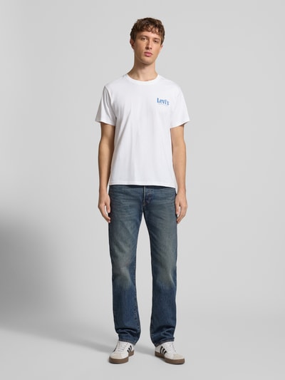 Levi's® Relaxed Fit T-Shirt aus reiner Baumwolle Weiss 1