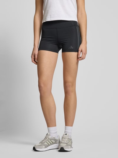 ADIDAS SPORTSWEAR Slim Fit Sport-Shorts mit Logo-Print Black 4