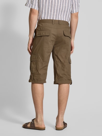 Christian Berg Men Bermuda met cargozakken Taupe - 5