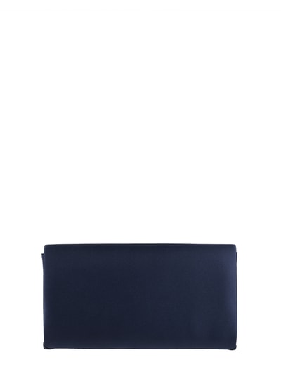 Jake*s Cocktail Clutch van satijn Marineblauw gemêleerd - 4