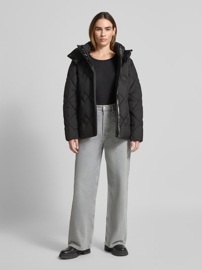 Fuchs Schmitt Steppjacke mit Kapuze Black 1