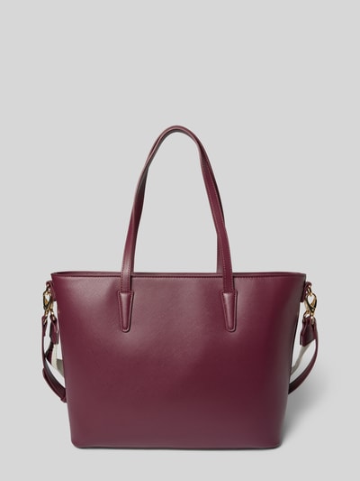 VALENTINO BAGS Handtasche mit Label-Applikation Modell 'ZERO RE' Bordeaux 3