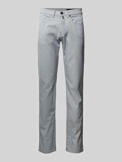 Pierre Cardin Tapered fit chino in 5-pocketmodel, model 'Lyon' Lichtgrijs - 2