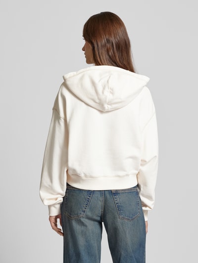 Tommy Jeans Boxy fit hoodie met kangoeroezak Offwhite - 5