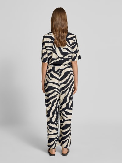 Tom Tailor Relaxed fit jumpsuit van pure viscose Zwart - 5