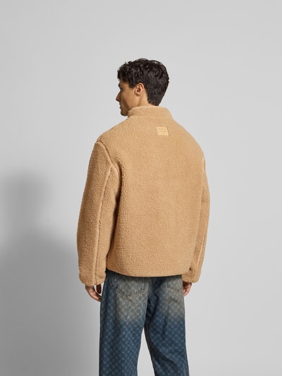 MAISON KITSUNÉ Jacke aus Teddyfell Beige 5
