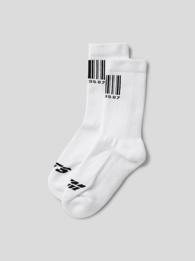 VTMNTS Socken mit Label-Details Weiß 1