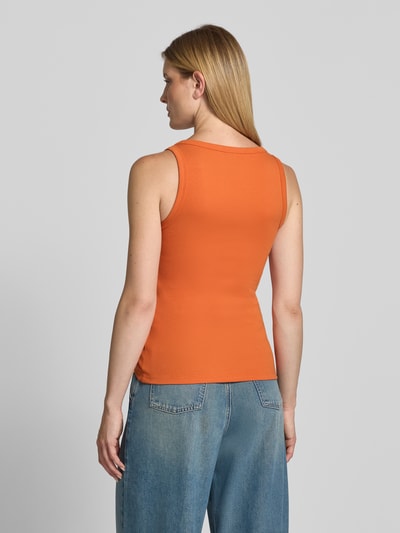 HUGO Regular Fit Tanktop aus Baumwoll-Mix Modell 'DATAMIA' Orange 5