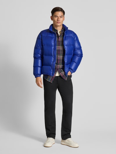 Tommy Hilfiger Regular Fit Daunenjacke mit Steppnähten Royal 1