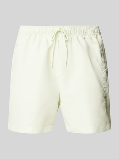 Calvin Klein Underwear Badehose mit Label-Stitching Apfel 1