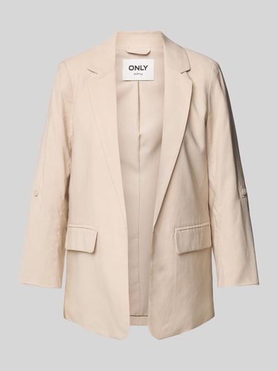 Only Żakiet o luźnym kroju z opcją podwinięcia model ‘LARIS’ Écru 2