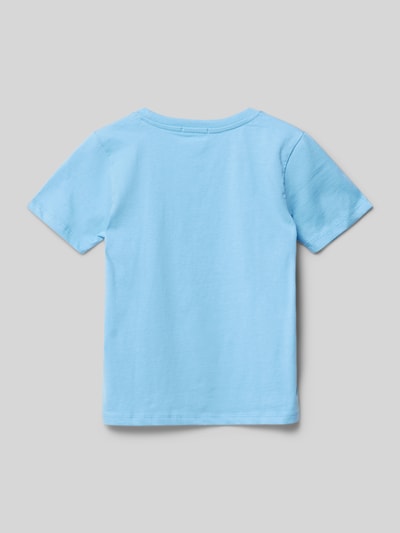 Tom Tailor T-shirt met motiefprint Turquoise - 3