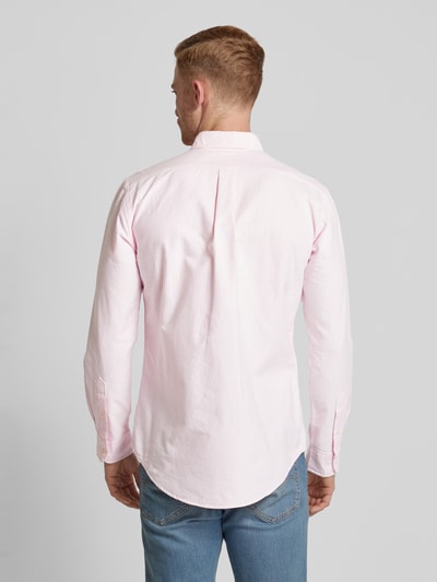 Polo Ralph Lauren Custom fit vrijetijdsoverhemd met button-downkraag Rosé - 5