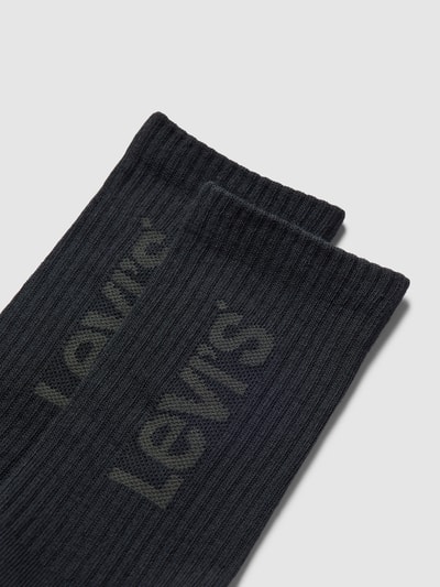 Levi's® Socken mit Label-Print im 2er-Pack Black 2