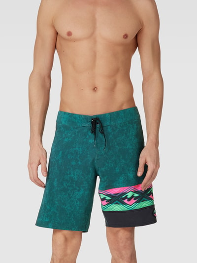 Billabong Badehose mit Allover-Muster Modell 'BURLEIGH PRO' Smaragd 1