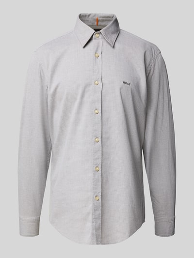 BOSS Orange Regular Fit Freizeithemd aus Baumwoll-Mix Modell 'RELEGANT' Khaki 2