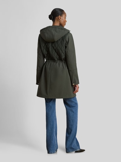 Lauren Ralph Lauren Regular Fit Steppmantel mit Tunnelzug Dunkelgruen 5