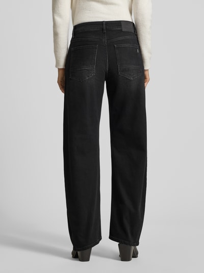 ETIQUETT ESSENTIALS Wide Leg Jeans im 5-Pocket-Design Modell 'Smartie' Black 5