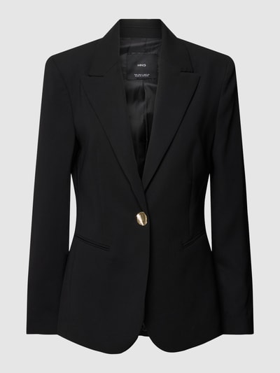 Mango Blazer mit Paspeltaschen Modell 'IGUANA' Black 2