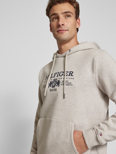 Tommy Hilfiger Hoodie mit Känguru-Tasche Weiss 3