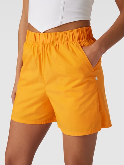 Tom Tailor Denim Shorts met elastische band Oranje - 3