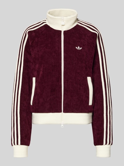 adidas Originals Jack met opstaande kraag en tweewegsritssluiting Bordeaux - 2