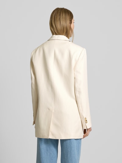 Tommy Hilfiger Relaxed-fit blazer van een mix van viscose en linnen Zand - 5