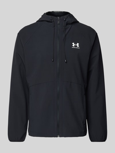 Under Armour Windbreaker mit Label-Print Black 1