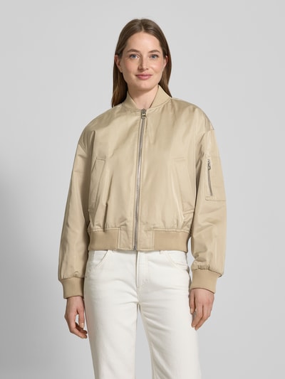 Marc O'Polo Regular Fit Blouson im Aviator-Stil aus Twill Sand 4