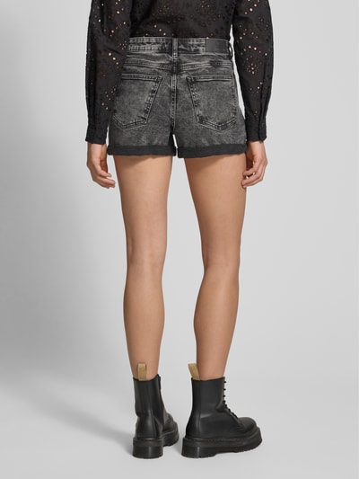 Noisy May Regular Fit Jeansshorts im 5-Pocket-Design Modell 'MONI' Anthrazit 5