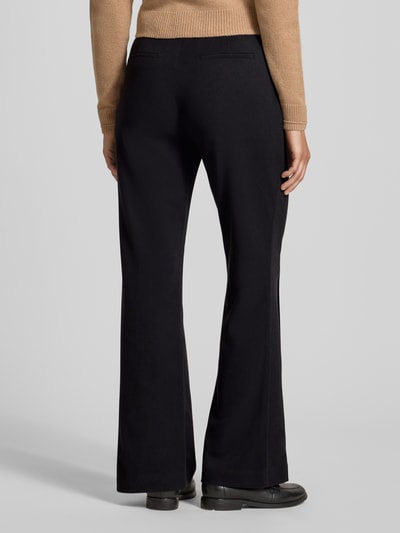Christian Berg Woman Flared stoffen broek met vaste persplooien Zwart - 5