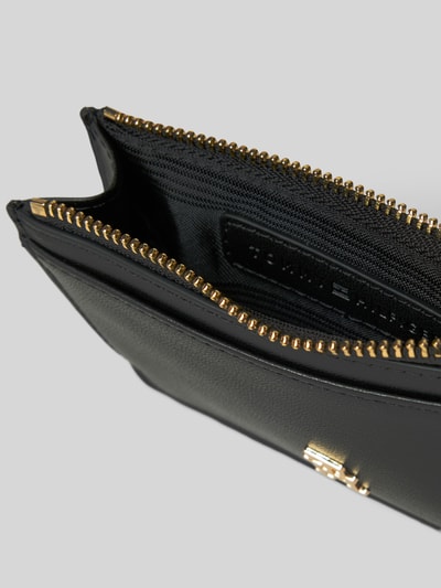 Tommy Hilfiger Mały portfel z imitacji skóry Czarny 3