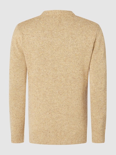 Profuomo Pullover met zijde Mosterdgeel - 3