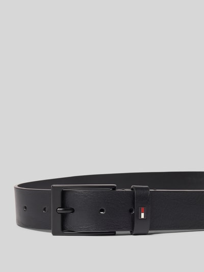 Tommy Hilfiger Leren riem met logo-applicatie Zwart - 2