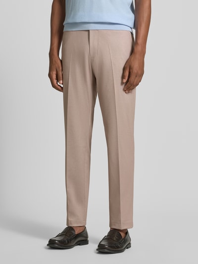 CINQUE Low Waist Business-Hose mit Bügelfalten Modell 'Cibeppio' Beige 4